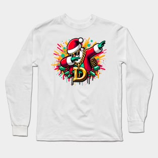 Dabbing Christmas Long Sleeve T-Shirt